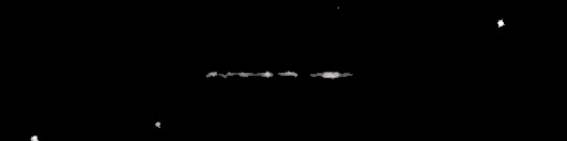 Processed fireball image