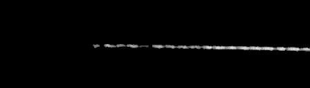 Processed fireball image