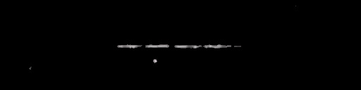 Processed fireball image