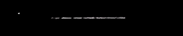 Processed fireball image