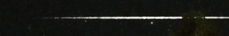 Unprocessed fireball image