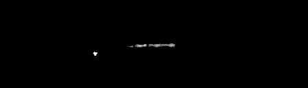 Processed fireball image