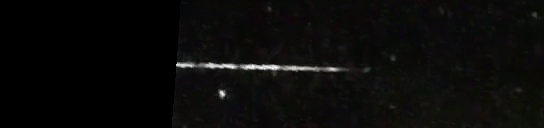 Unprocessed fireball image