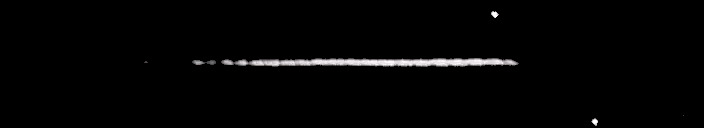 Processed fireball image