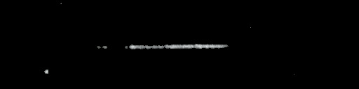 Processed fireball image