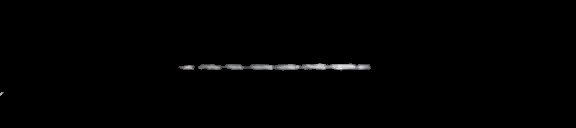 Processed fireball image