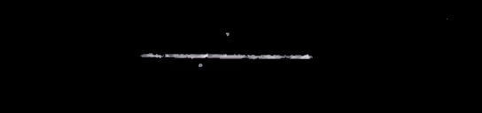 Processed fireball image