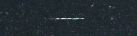 Unprocessed fireball image