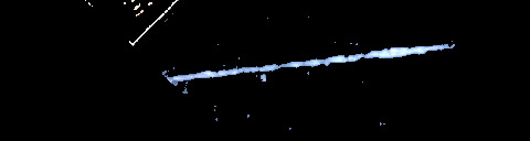 Processed fireball image