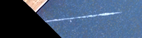 Unprocessed fireball image