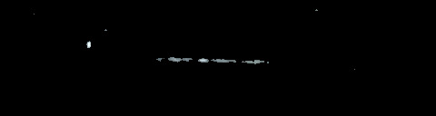 Processed fireball image