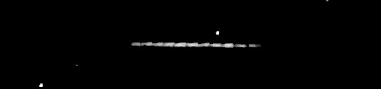 Processed fireball image