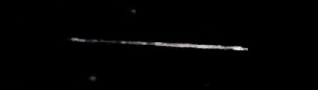 Unprocessed fireball image