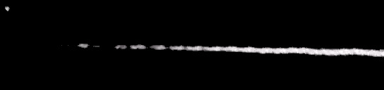 Processed fireball image