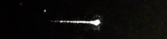 Unprocessed fireball image