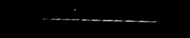 Processed fireball image