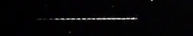 Unprocessed fireball image