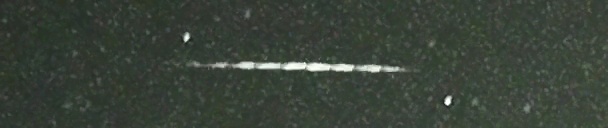 Unprocessed fireball image