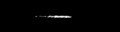 Processed fireball image