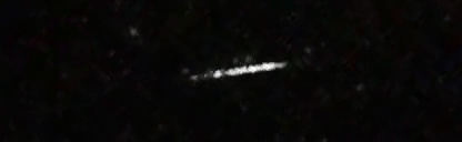 Unprocessed fireball image