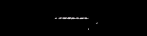 Processed fireball image