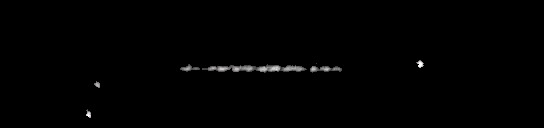 Processed fireball image