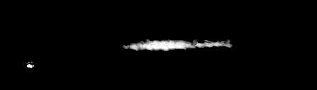 Processed fireball image