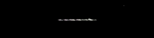 Processed fireball image