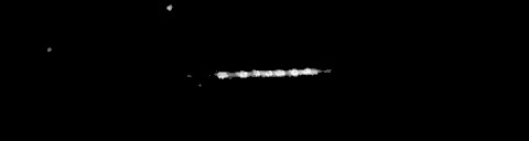 Processed fireball image