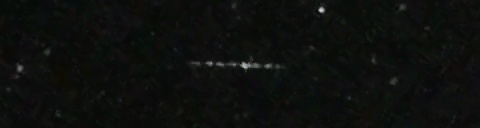 Unprocessed fireball image