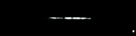 Processed fireball image