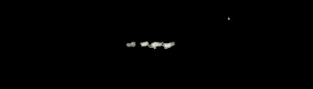 Processed fireball image