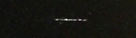 Unprocessed fireball image