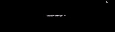 Processed fireball image