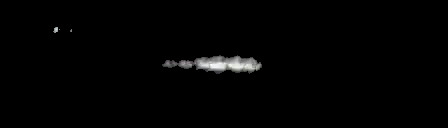 Processed fireball image