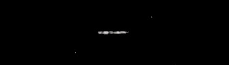 Processed fireball image