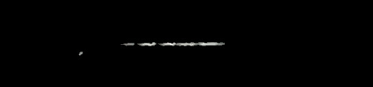 Processed fireball image