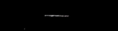 Processed fireball image