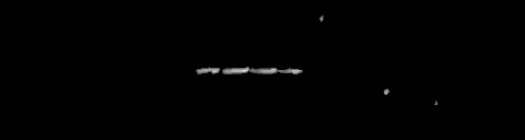 Processed fireball image