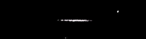 Processed fireball image