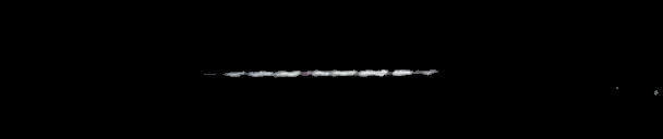 Processed fireball image