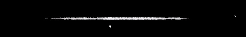 Processed fireball image