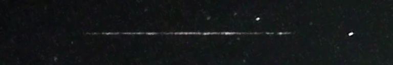 Unprocessed fireball image