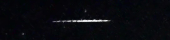 Unprocessed fireball image