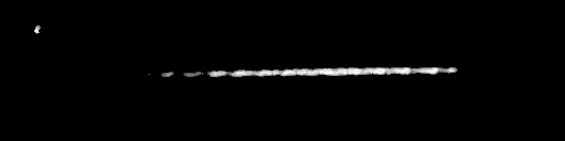 Processed fireball image