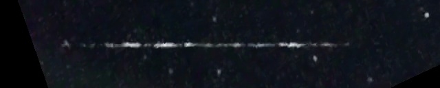 Unprocessed fireball image