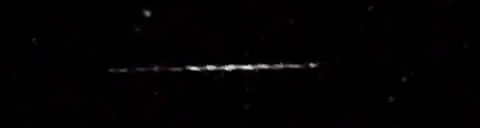 Unprocessed fireball image