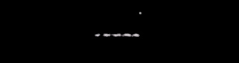 Processed fireball image