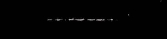 Processed fireball image