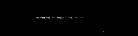 Processed fireball image